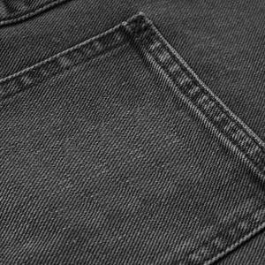 Veste en jean respirante coupe-vent à manches longues avec boutons recouverts, style urbain, pour homme, tissu personnalisé - Product Image 6