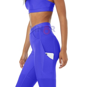 Conjuntos de Yoga de gimnasio para mujer hechos a medida de alta calidad, nuevo diseño para entrenamiento físico, conjuntos de Yoga incluidos de talla grande personalizados - Product Image 4