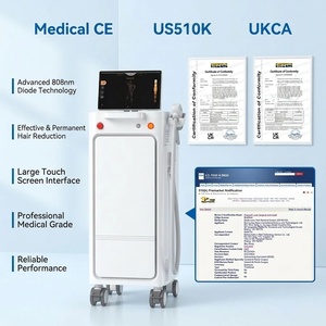 Máquina de Depilación Láser de Diodo Comercial Seaheart Medical CE <span class=keywords><strong>TEC</strong></span>, Enfriamiento con Hielo, Indolora, Titanio, Barra Osram Alemana, 808nm - Product Image 3