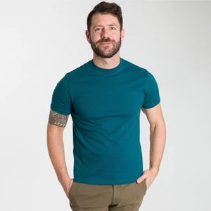 Pakistán fabricación al por mayor para hombre en blanco 100% algodón de manga corta Camisetas de hombre de alta calidad liso logotipo personalizado impreso - Product Image 6