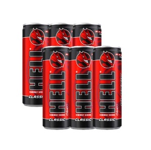 Bulk Hell Energy Drink 250ml Cans Cheap Wholesale Soft Drinks Energy Soda Carbonated <b>Beverages</b> For Supermarkets Distributors - Product Image 1