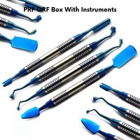Set Instrumen Bedah Mulut Gigi PRF Box Manual Bahan Stainless Steel Lengkap Bersertifikasi CE Kelas I Garansi 2 Tahun Ergonomis