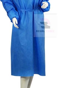 Uniforme Médico del Hospital Bata médica no tejida Bata de enfermería con logotipo personalizado - Product Image 5