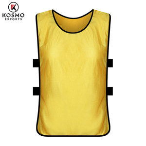 Venta al por mayor colorido fútbol Jersey chaleco fútbol y baloncesto Pinnies entrenamiento Baberos para niños y adultos - Product Image 2