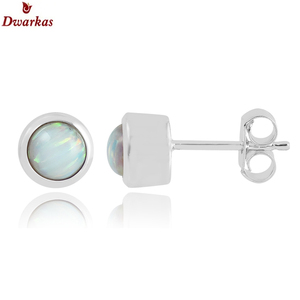 925 Sterling Silver Plated <b>Earrings</b> for Women Fine Jewelry With Natural <b>Turquoise</b> Gemstone for Wedding or Gift - Product Image 5