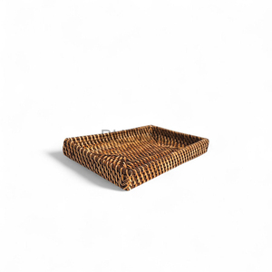 Vente en gros Plateau rectangle en rotin naturel Accessoires de cuisine parfaits pour usage domestique - Product Image 2