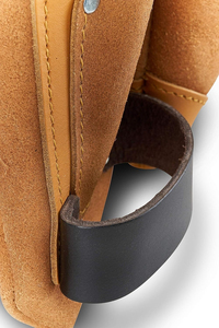 Classic Top Grain Premium Leather <b>Tool</b> <b>Bag</b> Dual Prong <b>Roller</b> Buckle Crafted From Quality Material Fits Waist up to 50 Inches - Product Image 4