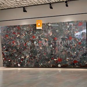 Producto de piedras preciosas de losa de piedra de sangre natural - Product Image 3