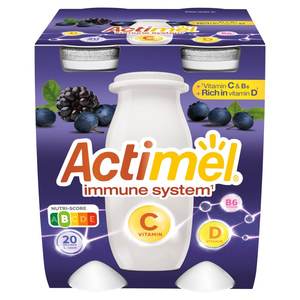 Danone Actimel Dessert Yogourt 1.6% Gras 6x100g-Danone Actimel Lait Fermenté Aromatisé à la Fraise 1.5% g - Product Image 3