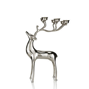 Aluminium <b>Stag</b> <b>Head</b> Candle Holder Beautiful Candles And Tealight Holders - Product Image 2
