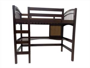 Lit mezzanine avec bureau, Vietnam, lit mezzanine complet pour dortoir - Product Image 3