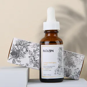 FATAZEN Collagen Anti Aging Serum Moisturizing Restoring Wrinkle Reducing For All Skin Type Facial Serum Essence For Face Lifing