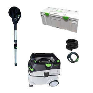 Brand New Festool LHS 2 225 CTM 36-Set 400W Electric Variable Speed 150mm 8.8" Industrial DIY Long-Reach Drywall Sander LED - Product Image 4