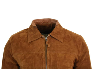 Esprit High Quality Men's Slim Fit <b>Suede</b> Leather <b>Jacket</b> Multi-Pocket Zipper Popular Warm High Street Fashion for Men and <b>Women</b> - Product Image 5