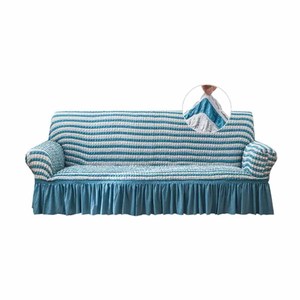 Housse de canapé personnalisée de haute qualité, imprimée, antidérapante, couleurs unies, extensible, pour la décoration de la maison - Product Image 6