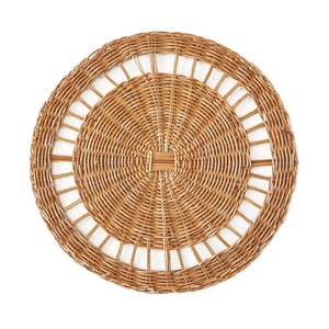 Minimalist style woven rattan <b>placemat</b> Eco friendly products Made in Vietnam <b>Table</b> decoration Woven <b>Placemat</b> Wholesale Modern - Product Image 1