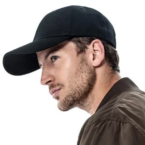 หมวกเบสบอลออกแบบโลโก้ได้ตามต้องการหมวกแก๊ปเบสบอลหัวเข็มขัดสีทองแบบคลาสสิก - Product Image 6