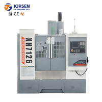 Centre d'usinage vertical industriel JORSEN XH7126 GSK, broche BT40, magazine 16 outils, fraiseuse automatique pour métal