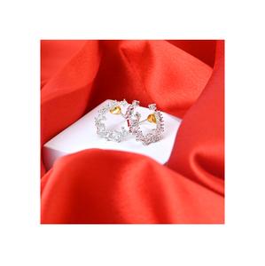 Attctaive Diseño Joyería de moda Pendientes de diamantes americanos para mujeres Clásico para bodas Fiestas Festivales Gran idea de regalo - Product Image 1