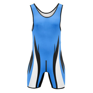 High Quality Professional <b>Weightlifting</b> Uniforms Men Wrestling <b>Singlets</b> Cheap Wrestling Uniform Breathable With Best OEM - Product Image 4