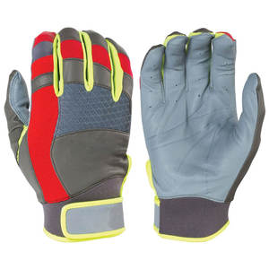 Guantes de Bateo de Béisbol de Cuero Genuino Transpirable de Alta Calidad, Guantes de Cuero Sintético en Venta - Product Image 1