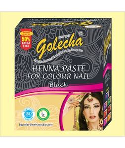 High on Demand <b>Golecha</b> Black Nail <b>Henna</b> Color Tube for Traditional Nail Art Available at Affordable Price - Product Image 2