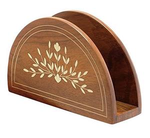 Porte-serviettes de décoration intérieure au design attrayant porte-serviettes en bois de forme ronde de qualité créative au prix le plus bas - Product Image 1