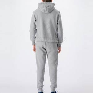 2024 Custom Men's Training <b>Gym</b> <b>Hoodies</b> Sets Comfortable Fleece Jogging Tracksuits with Logo Fall Winter Season Online Sale - Product Image 3