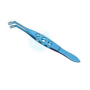 Pinzas Plegables para Lentes de Acero Inoxidable de Calidad Premium, Instrumentos Oftálmicos - Product Image 1