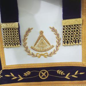 Masonic Regalia Lodge Gran Maestro Delantal Púrpura - Product Image 5