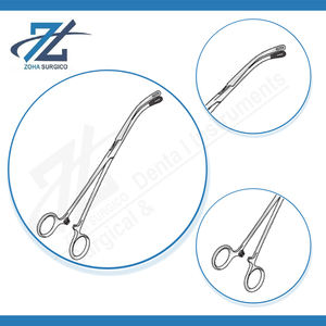 Forceps pour polypes utérins de haute qualité, dentelés, 240 mm de long, instruments chirurgicaux manuels en acier inoxydable certifiés CE, réutilisables - Product Image 4