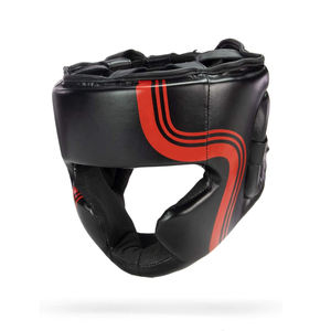 Protector de Cabeza de Boxeo Más Vendido, Material de PU, Ajuste Profesional, Protección en Capas de Espuma, Impermeable, Transpirable, Unisex - Product Image 3