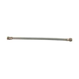 Flexibles en inox mâle 1/2 femelle 3/8 cm. 40 Dn 10 - Product Image 1