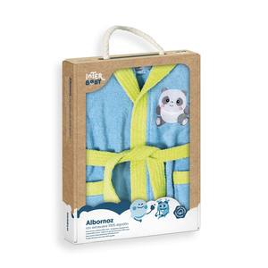 Conjunto de Bata de Baño Turquesa en Caja de Regalo Talla S-6-8 - Product Image 1