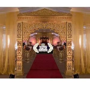 Puerta de bienvenida de boda tradicional decoración Bollywood boda Mandap puerta de entrada TEMA DE Bollywood indio puerta de bienvenida de boda - Product Image 1