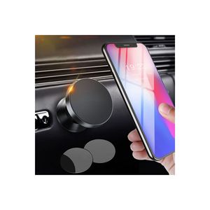 Porta telefono magnetico compatibile con tutti i dispositivi nero porta telefono auto adatto per Desktop - Product Image 1