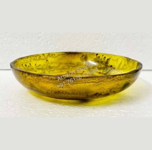 Tazón de servicio pulido de resina con estética minimalista para fiestas, cenas informales y ocasiones formales - Product Image 3