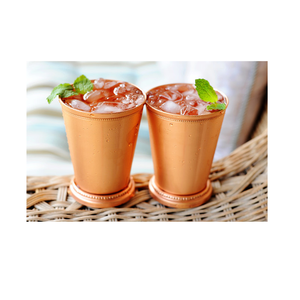 Nouveau design top menthe Julep tasses menthe julep tasses argent julep tasse pour la décoration de mariage fête événement décor fabrication de l'Inde - Product Image 1