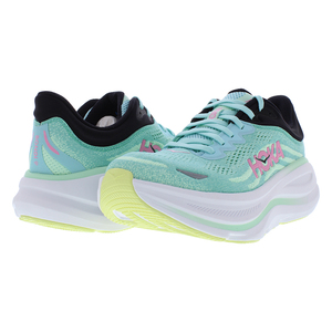 Zapatos HOKA Bondi 9 para Mujer, Color: Azul Brillante/Fluorita Menta, 100% Auténticos - Product Image 3