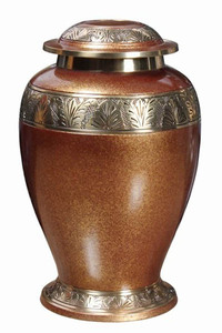 Urna Funeraria de Metal para Cenizas Humanas con Grabado, Urna Funeraria Hecha a Mano con Acabados Elegantes, Urna para Entierro - Product Image 6