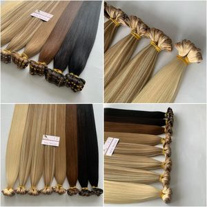 Grade 12A Extensions de cheveux russes de luxe à double bande dessinée 100% cheveux naturels vierges vietnamiens bruts de super qualité chauds - Product Image 6