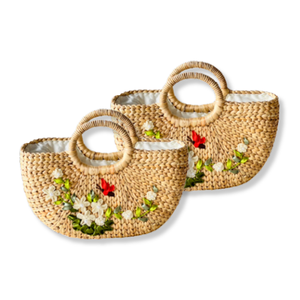 Producto popular Manténgase elegante y verde con una bolsa de Jacinto de playa vintage este verano con alta calidad - Product Image 1