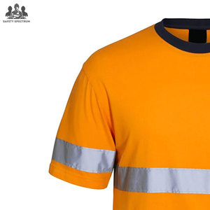 เสื้อยืดนิรภัยสำหรับผู้ชาย |   ผ้าฝ้าย 100% |   ผ้าใบแคนวาสความแข็งแรงสูง |   ป้องกันรังสียูวี ระบายอากาศได้ดี |   ติดทนนาน |   โรงงานโดยตรง - Product Image 3