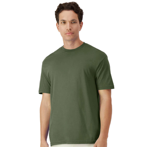 เสื้อยืดออกแบบเองสำหรับผู้ชายและผู้หญิงพิมพ์ลายโลโก้ของคุณเองภาพข้อความด้านหน้าด้านหลังฟรีทั้งสองด้านเสื้อยืดผ้าฝ้ายออกแบบได้ - Product Image 5