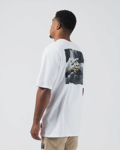 เสื้อยืดพิมพ์ลาย DTG เสื้อยืดผ้าฝ้ายแท้สำหรับผู้ชายฟอกสีวินเทจใส่ได้ทั้งชายและหญิง - Product Image 4