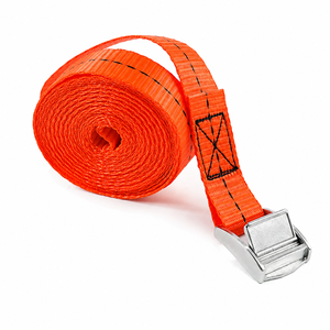 Sangle de cargaison en polyester 25 mm 250 kg avec boucle à came sans crochet pour le transport logistique et la fixation de charge – Vente directe usine - Product Image 6