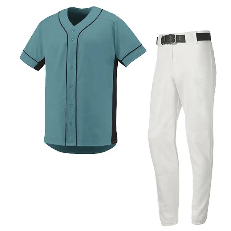 Özel spor özel yumuşak kumaş Polyester spor giyim beyzbol üniforma | Yüksek kaliteli nefes beyzbol softbol üniforma