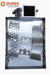 Máquina Cortadora de Coco y Vegetales Gorek Technologies Eficiente, 1500W 2HP, Acero Inoxidable, Cuchilla Adicional, 80Kg por Hora, Nueva, 220V - Product Image 5