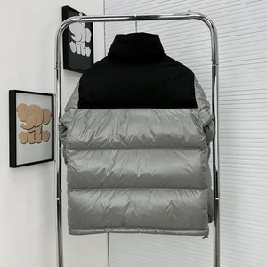 Chất Lượng Cao Dây Kéo Áo Khoác Mùa Đông Tùy Chỉnh Thiết Kế Phong Cách Người Đàn Ông Áo Khoác Giản Dị Lần Lượt Xuống Cổ Áo Bóc Áo Khoác - Product Image 6