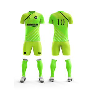 ชุดฟุตบอลระบายอากาศได้ดีสำหรับการฝึกซ้อมและการแข่งขัน |   ไซส์ผู้ชาย ผู้หญิง และเยาวชน |   ชุดกีฬาฝึกซ้อมน้ำหนักเบา แห้งเร็ว ขายส่ง - Product Image 5